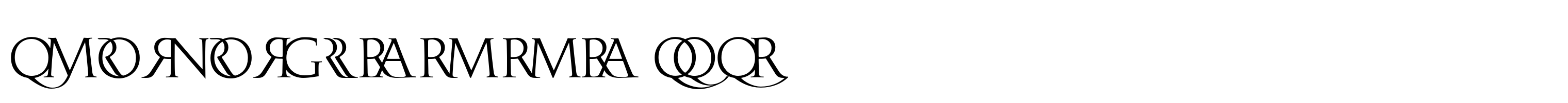 Monogramma QR